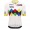 Bekleidung Herren Santini UCI Gravel Weltmeisterschaft trikot Flandern 2024-Weiss