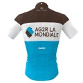 AG2R La Mondiale 2019 Radtrikot kurzarm(langer Reißverschluss)