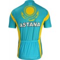 Astana kasachischer Meister 2010-Kurzarmtrikot mit kurzem Reißverschluss