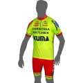 CHRISTINA WATCHES-KUMA 2014 Kurzarmtrikot(kurzer Reißverschluss)