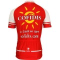 Cofidis 2011 Kinder Kurzarmtrikot mit kurzem Reißverschluss