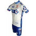 FRANCAISE DES JEUX(FDJ) 2011-Kurzarmtrikot mit kurzem Reißverschluss