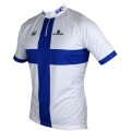 FRANCAISE DES JEUX(FDJ) Finnischer Meister 2015 Kurzarmtrikot(kurzer Reißverschluss)-B'TWIN