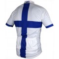 FRANCAISE DES JEUX(FDJ) Finnischer Meister 2015 Kurzarmtrikot(kurzer Reißverschluss)-B'TWIN