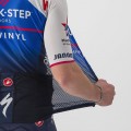 Quick Step-Alpha Vinyl 2022 CLIMBER'S 3.1 Radtrikot kurzarm(langer RV)