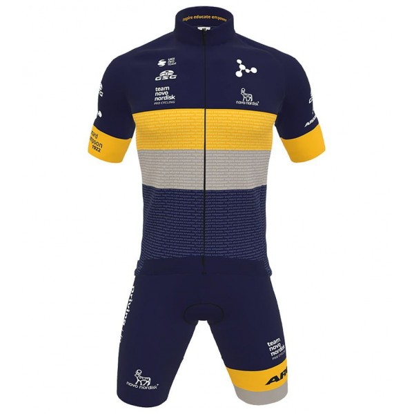 Team Novo Nordisk 2022 Set(Radtrikot+Trägerhose)