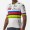Soudal Quick-Step Straßenrad Weltmeister Regenbogentrikot 2023 Competizione Radtrikot kurzarm